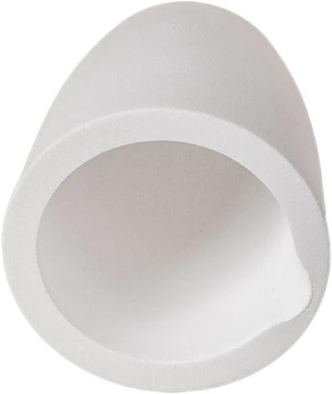 SKYPRO Ceramic Melting Crucible Cup High Temperature Quartz Silica Melting Crucible Cup Furnace Melting Casting Refining Gold-Silver Platinum Copper Casting Cup (2000g) - Image 2