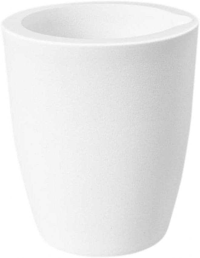 SKYPRO Ceramic Melting Crucible Cup High Temperature Quartz Silica Melting Crucible Cup Furnace Melting Casting Refining Gold-Silver Platinum Copper Casting Cup (2000g) - Image 1