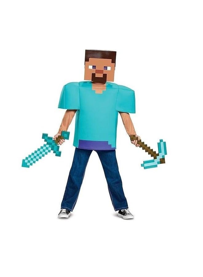 Minecraft Costume Sword and Pickaxe Combo, Official Accessory Set for Kids - Image 3