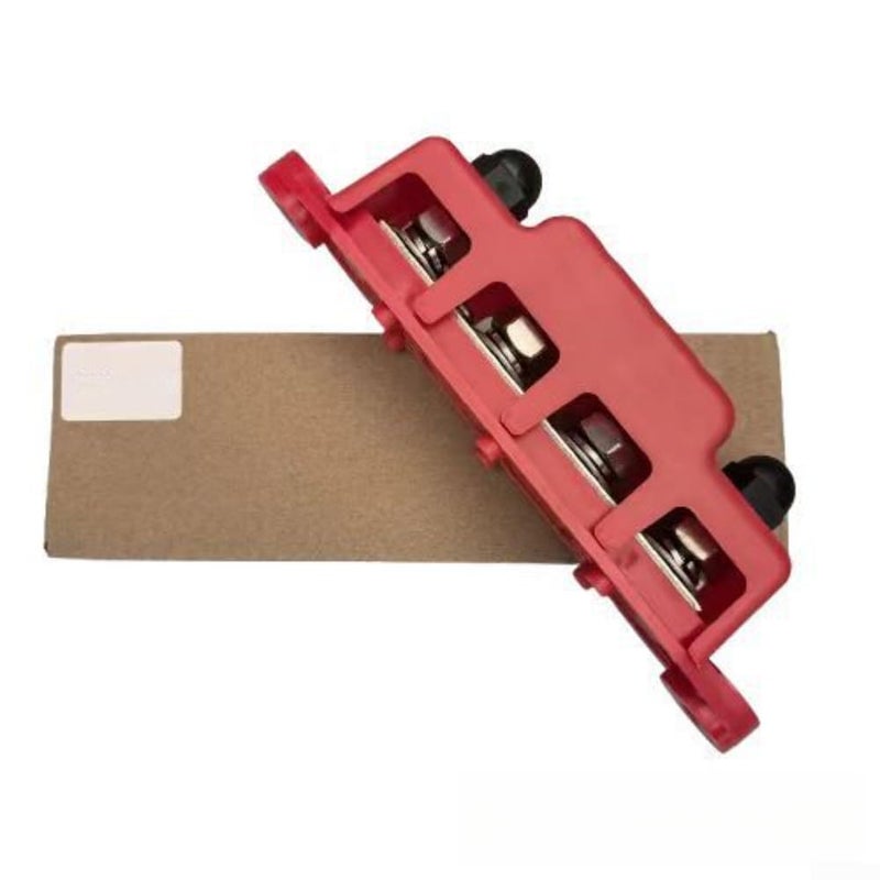 M8 Red 12V 250A Busbar Power Distributor Multiple Terminal Connections For Vehicles RVs Boats - Image 3