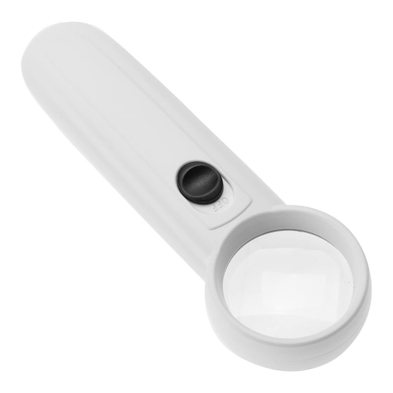 5X Handheld Magnifying Glass with LED Light Portable Reading Magnifier Tool - Image 4