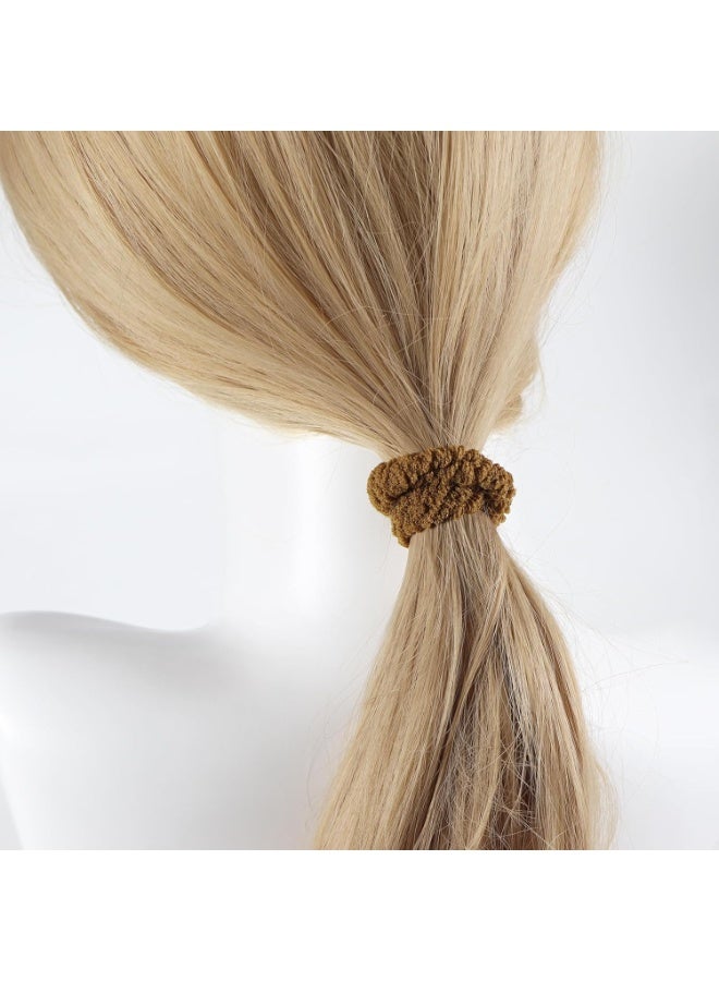 12pcs Soft Hair Ties – Thick Elastic Scrunchies for Women & Girls, Stylish Ponytail Holders for Thick or Curly Hair - Image 5