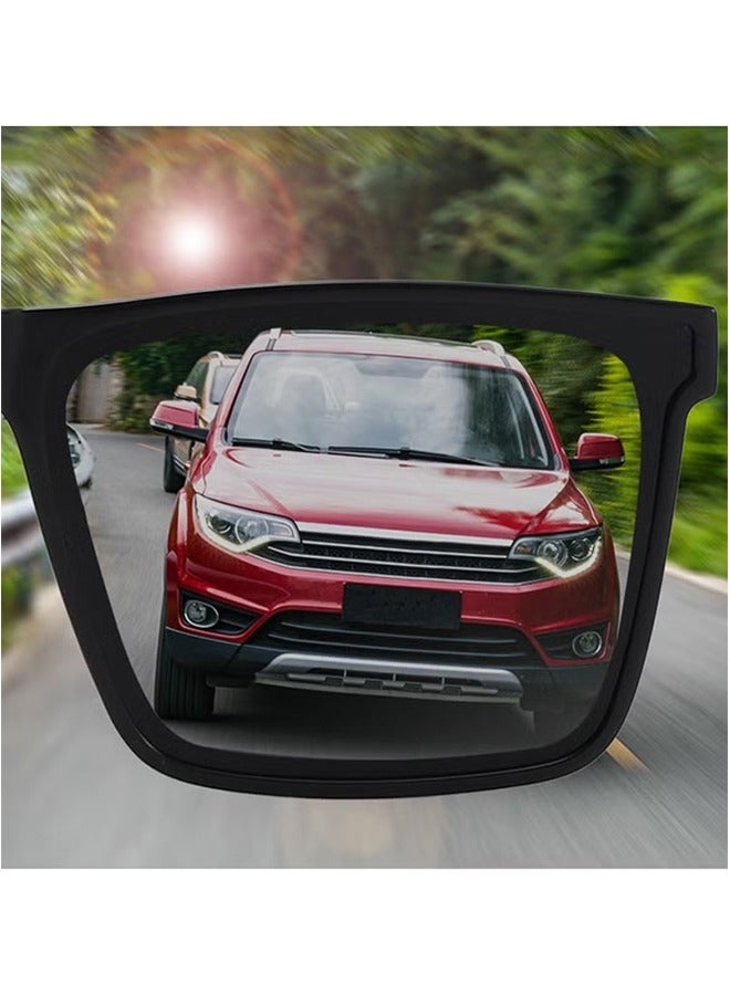 TR90 Polarized sunglasses HD Polarized Lens 100% UV400 Protection Stylish Design for Men/Women Black - Image 5