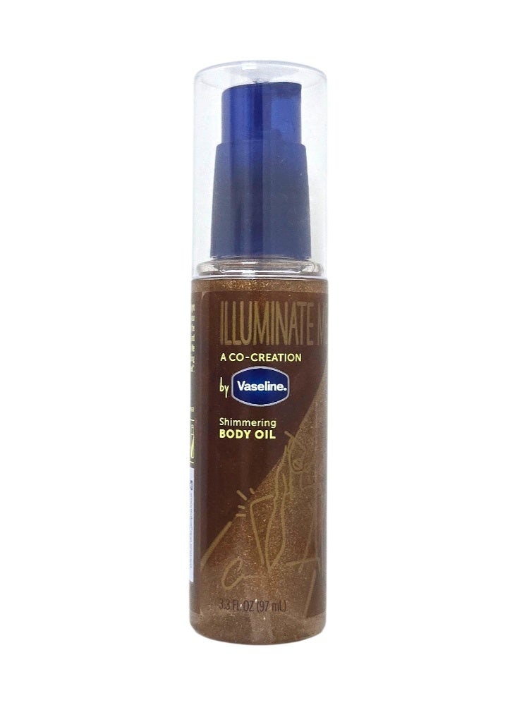 Vaseline 2 Pices Shimmering Body Oil 2*97Ml - Image 2