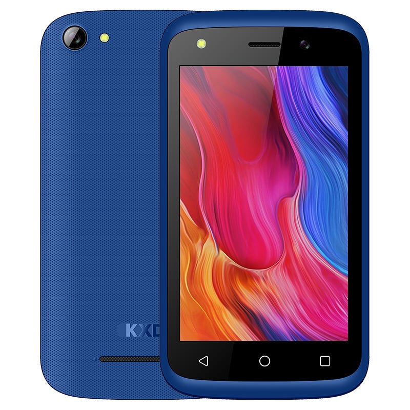Generic (Unbranded) هاتف محمول KXD W41 RAM 1GB ROM 8GB بطارية 1500mah شاشة 4.0 بوصة بلوتوث v4.0 لون أزرق - Image 1