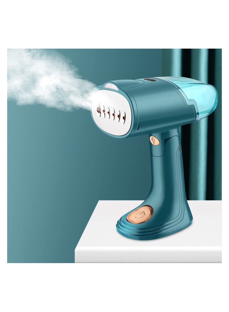 KASTWAVE مكواة بخار محمولة قابلة للطي بقوة 1500 وات، لإزالة تجاعيد الأقمشة من الملابس والستائر وأغطية الأريكة - Image 1