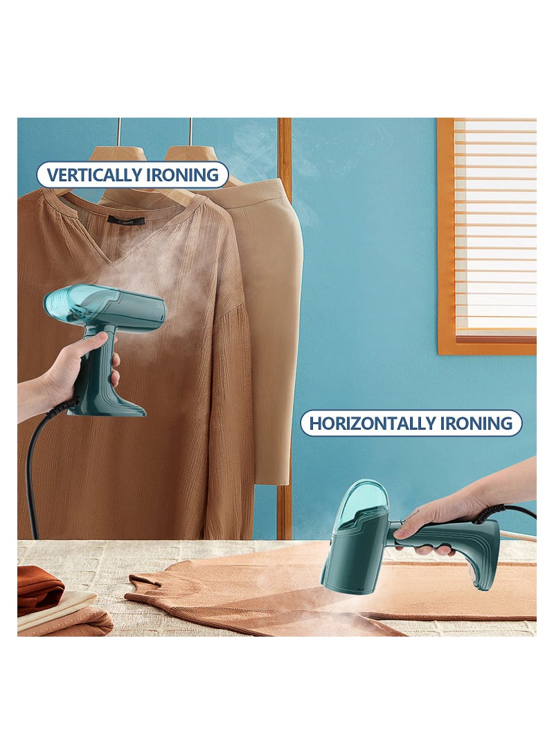 KASTWAVE مكواة بخار محمولة قابلة للطي بقوة 1500 وات، لإزالة تجاعيد الأقمشة من الملابس والستائر وأغطية الأريكة - Image 3