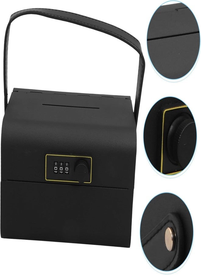 Crobat صندوق نقود صغير من كروبات مزود بقفل برقم سري، صندوق نقود معدني آمن للتخزين، صندوق نقود معدني لتوفير المال للأطفال من الجنسين - Image 5