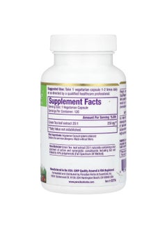 Paradise Herbs Paradise Herbs, Green Tea, 250 mg, 120 Vegetarian Capsules  - Image 2