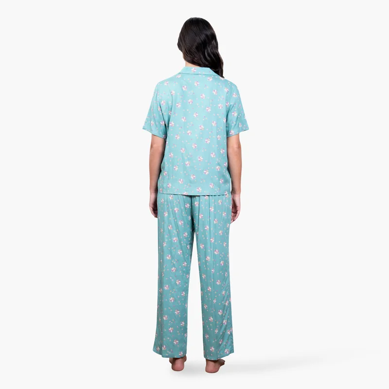 Aadaraya Floral Print Pyjama Set