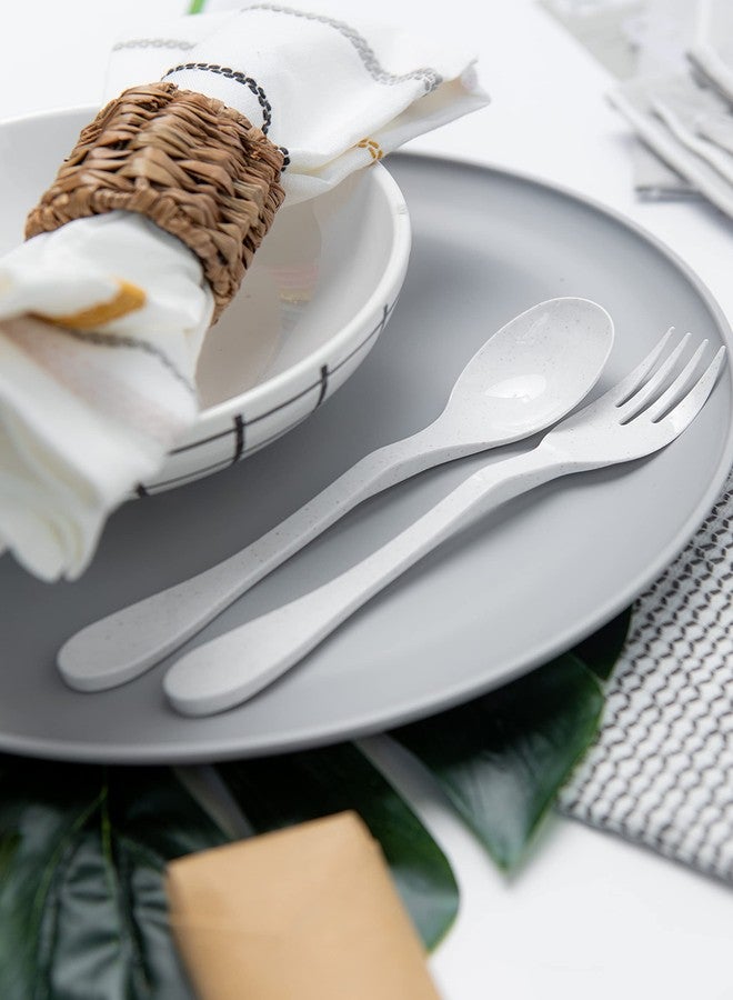 Knork Eco Spoon Open Stock, Bulk, 12 Piece Set, White - Image 5