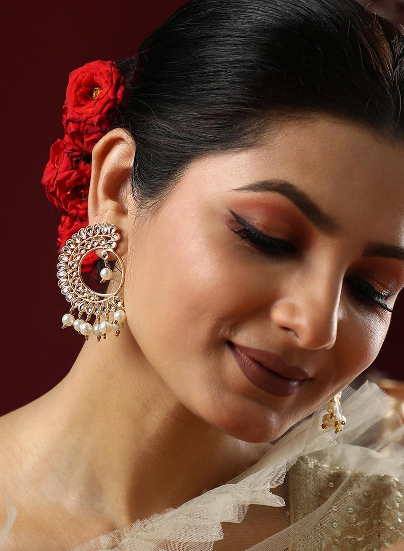SOHI Stones Artificial Drop Earring Jewellery - Image 3