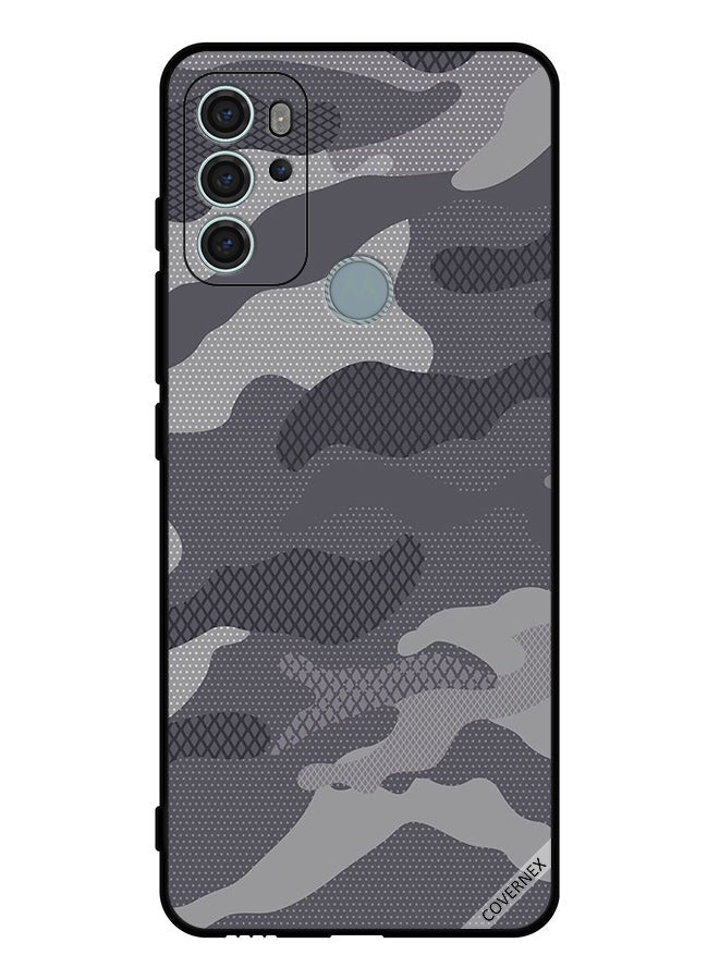 Covernex Protective Case Cover For Motorola Moto G60S Commando pattern - Image 1