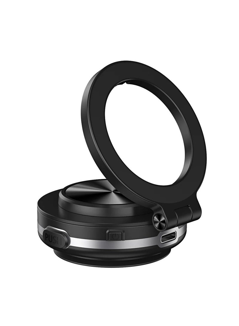 AROAQ Magnetic Car Phone Holder with 360 Degree Rotation and Strong Vacuum Mount Powerful Magnet for iPhone 12 13 14 15 16 Pro Max - Image 1