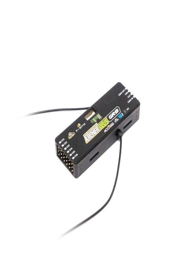FrSky Archer Plus GR8 Receiver, 8 PWM + 24 SBUS Channels Dual Detachable Antennas Enhanced RF Anti-Interference Upgraded Variometer for Accurate Altitude & Vario Feedback ACCESS & ACCST D16 OTA Update - Image 3