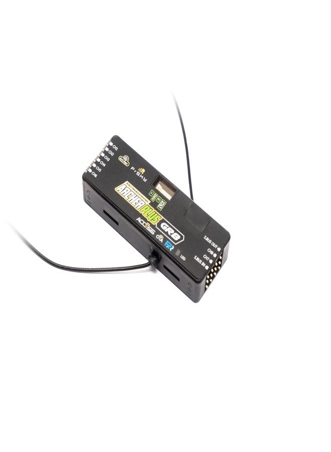 FrSky Archer Plus GR8 Receiver, 8 PWM + 24 SBUS Channels Dual Detachable Antennas Enhanced RF Anti-Interference Upgraded Variometer for Accurate Altitude & Vario Feedback ACCESS & ACCST D16 OTA Update - Image 2