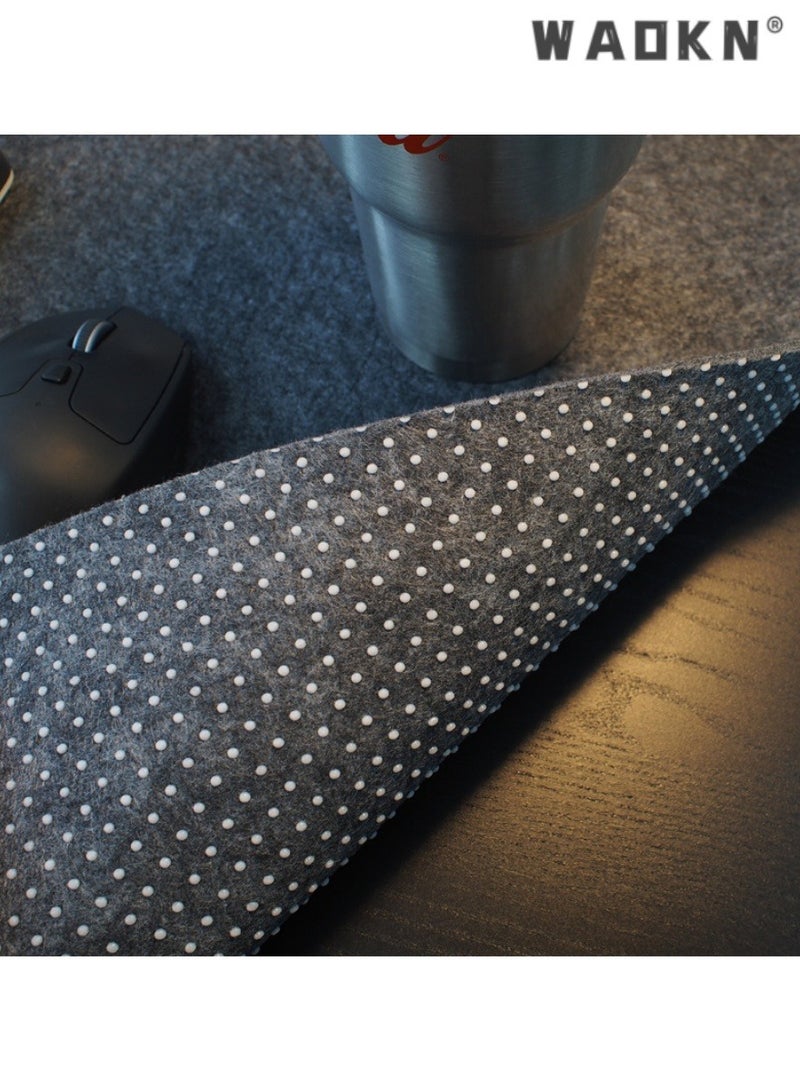 100x40cm Desk Pad,Multi-functional Large Non-Slip Desk Mat, Dual Purpose for Mouse & Writing, Suitable for Office & Home, Creates an Efficient & Comfortable Work Environment