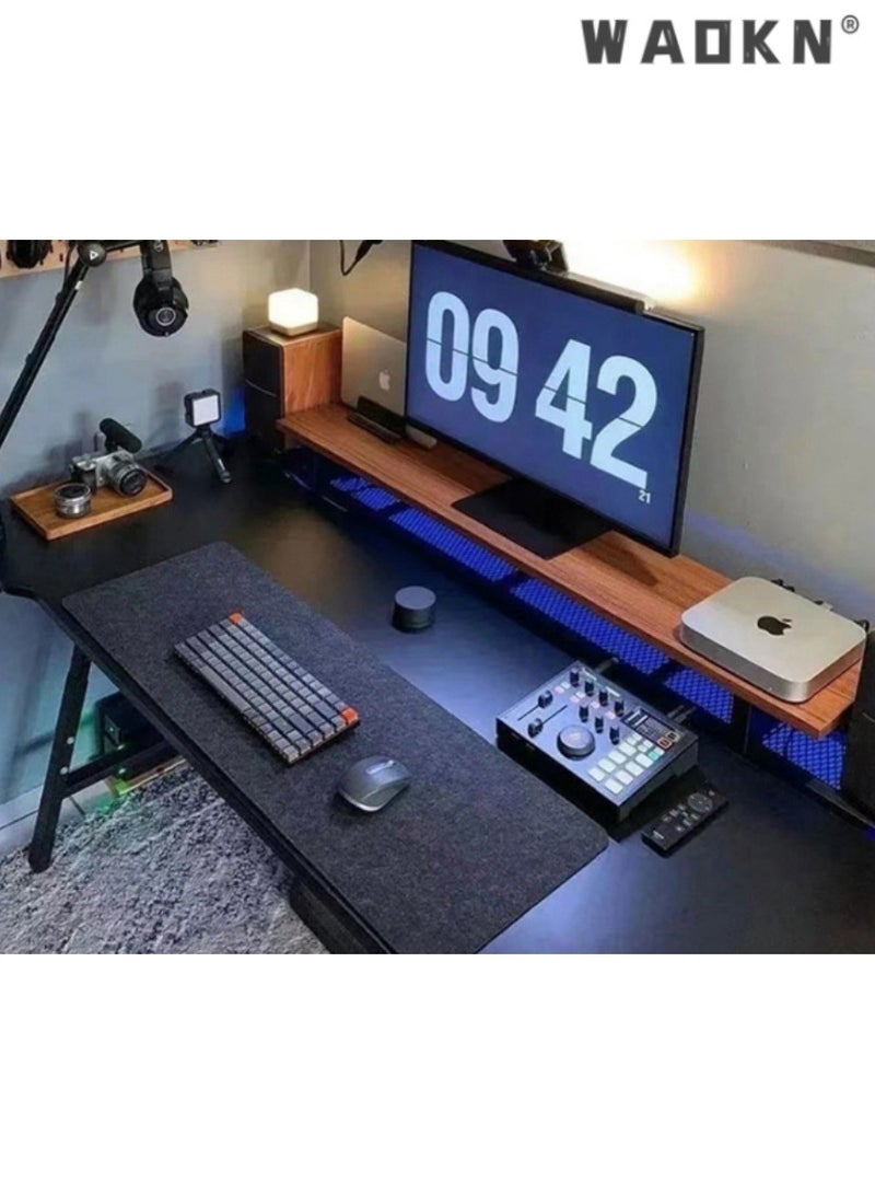 100x40cm Desk Pad,Multi-functional Large Non-Slip Desk Mat, Dual Purpose for Mouse & Writing, Suitable for Office & Home, Creates an Efficient & Comfortable Work Environment