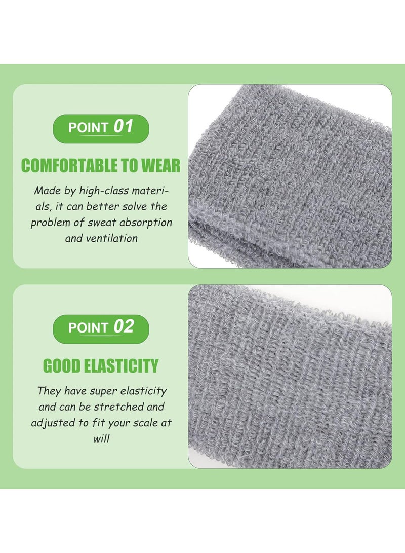 GGOOT 4 Sets Kids tennis wristbands headbands bulk football headband Sports Wristband Headband - Image 5