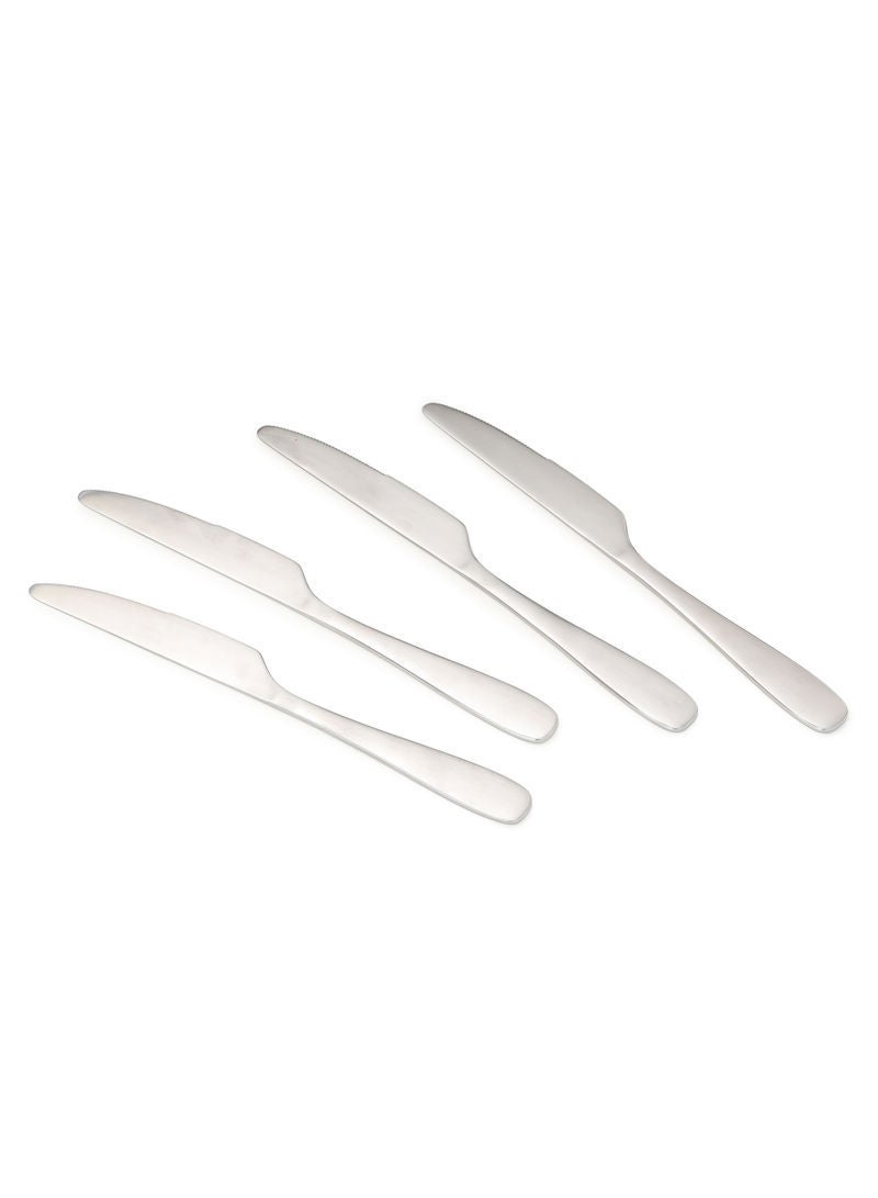 NIBEMINENT 6-Piece Dinner Knife Set Matte Finish - Image 1