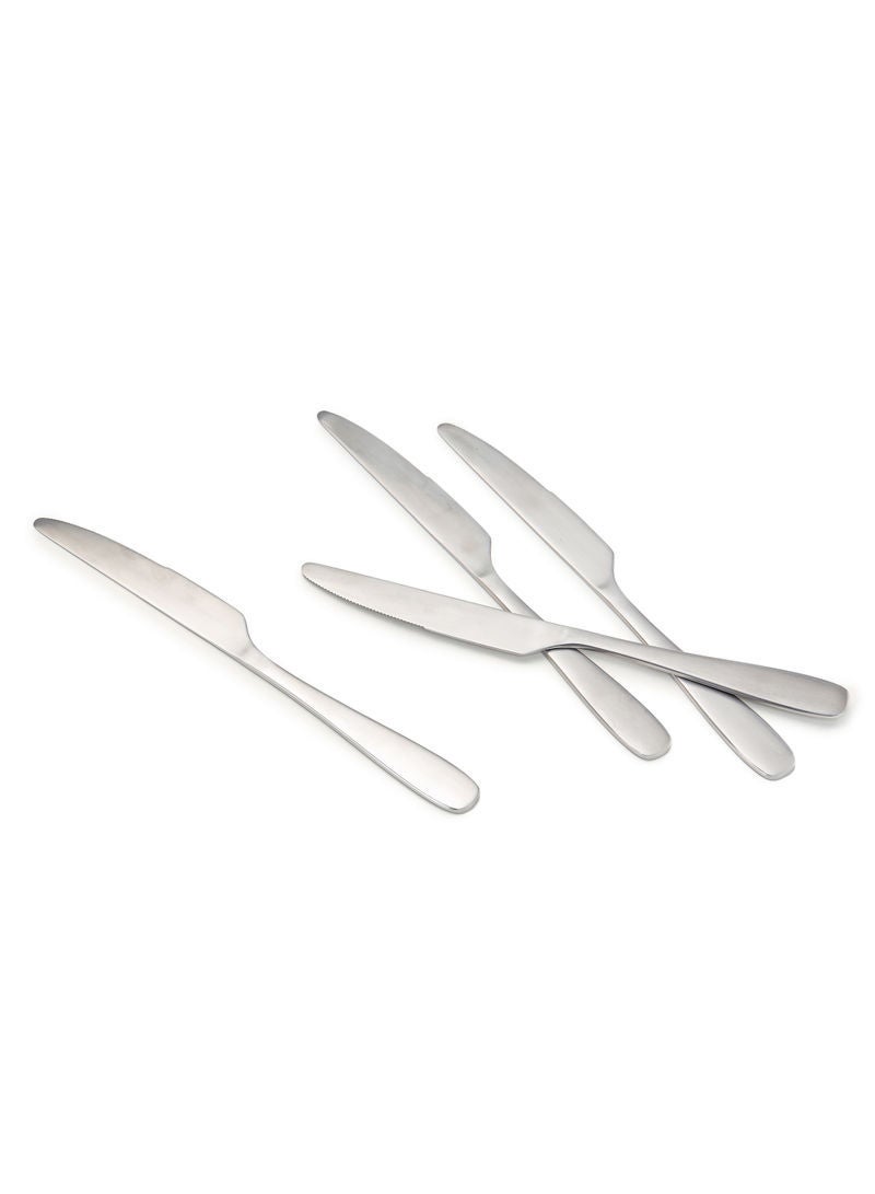 NIBEMINENT 6-Piece Dinner Knife Set Matte Finish - Image 2
