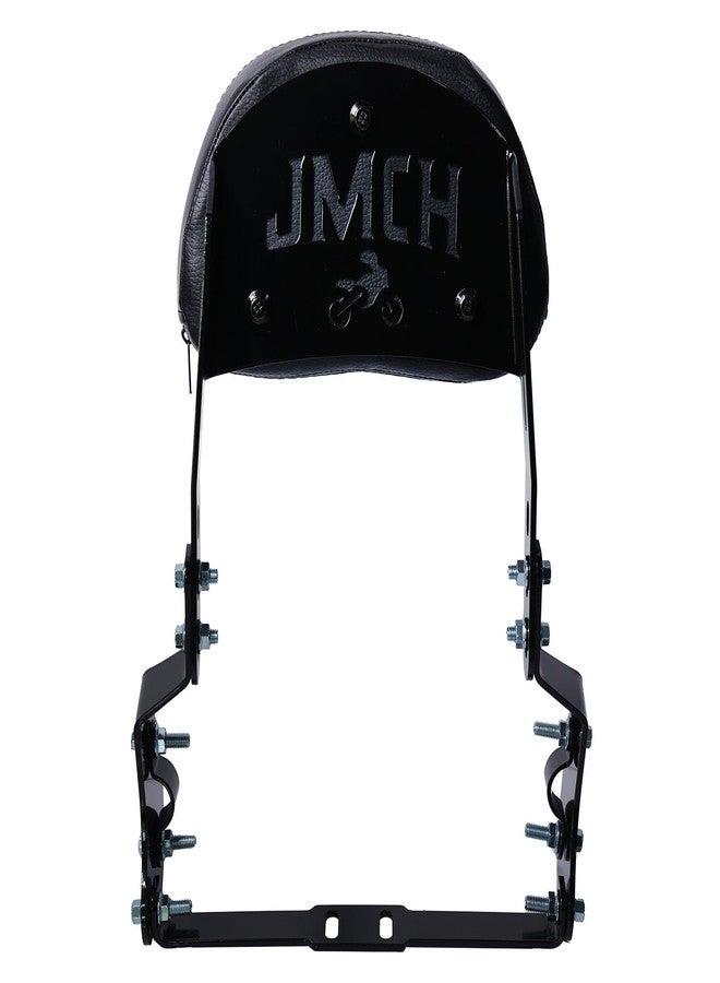 JMCHstore Mini Bike Backrest Sissy Bar w/Cushion for Coleman B200 B200R B200RSV B200C B200V RB200 RT200 Mega Moto B212 MAX - adjustable height slots, padded backrest cushion for rider support - Image 5