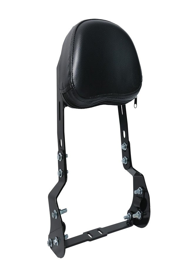 JMCHstore Mini Bike Backrest Sissy Bar w/Cushion for Coleman B200 B200R B200RSV B200C B200V RB200 RT200 Mega Moto B212 MAX - adjustable height slots, padded backrest cushion for rider support - Image 4