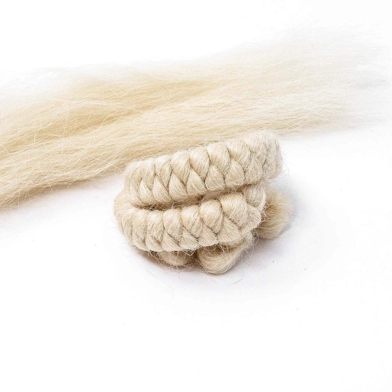 Mehron Makeup Crepe Hair 12inch Braid Blond