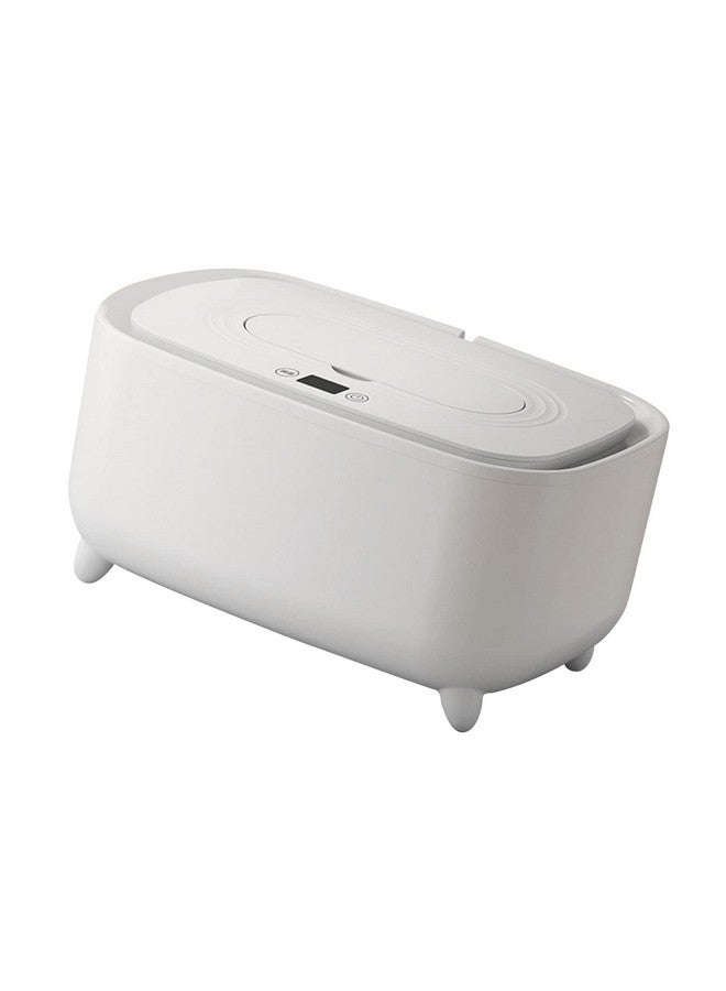 VINGVO Infant Wipes Heater, Baby Wipe Warmer Large Capacity Baby Wet Wipes Dispenser Intelligent Adjustable Temperature PP Material Portable Wipes Warmer for Babies, Diaper Wipe Warme (Pearl White) - Image 5