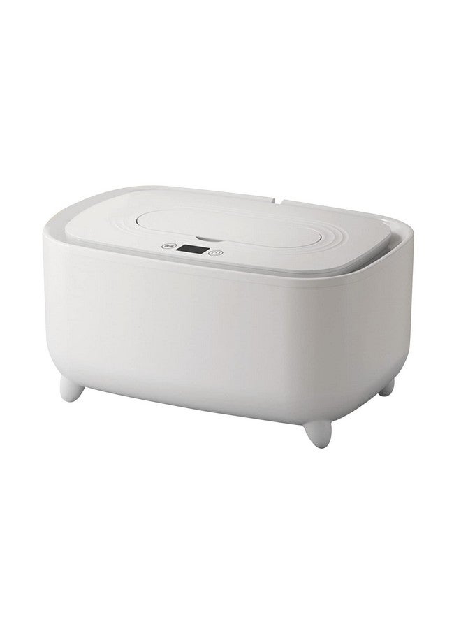 VINGVO Infant Wipes Heater, Baby Wipe Warmer Large Capacity Baby Wet Wipes Dispenser Intelligent Adjustable Temperature PP Material Portable Wipes Warmer for Babies, Diaper Wipe Warme (Pearl White) - Image 1