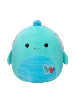 Squishmallows 5 بوصة كاسكيد السلحفاة ، لعبة قماش مرخصة رسميًا من كيلي توي ، لعبة ناعمة ملونة ، هدية للأطفال ، الفتيات والأولاد لعبة قابلة للغسل منسوجة ملونة لجميع الأعمار  - Image 1