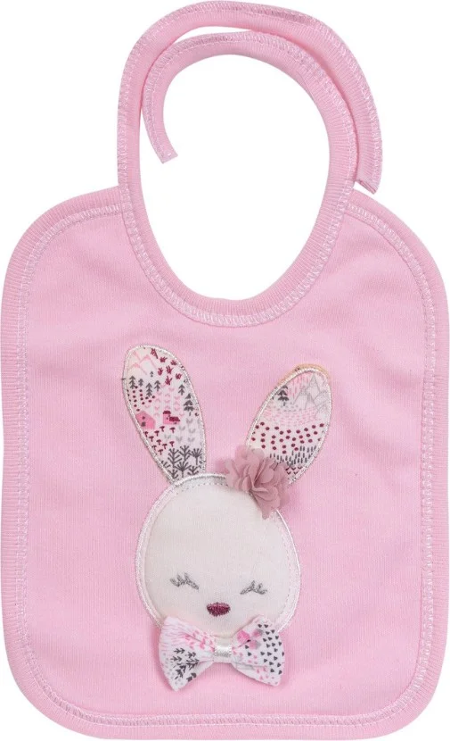 ساريبيبي Cute Rabbit Series Organic 5-Piece Baby Girl Hospital Released Pink