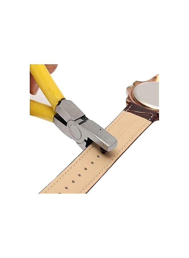 PROMASS Watch Band Leather Hole Punch Plier Universal 2.0mm Hand Strap Wrist Belt Puncher Pliers Repair Tools Suitable for Belts, Dog Collars, Shoes, DIY Home or Craft Projects  - Image 5