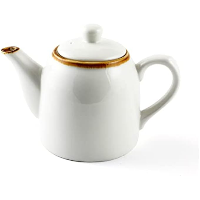 Mocha Porcelain Coffee Pot 700 Ml Capacity
