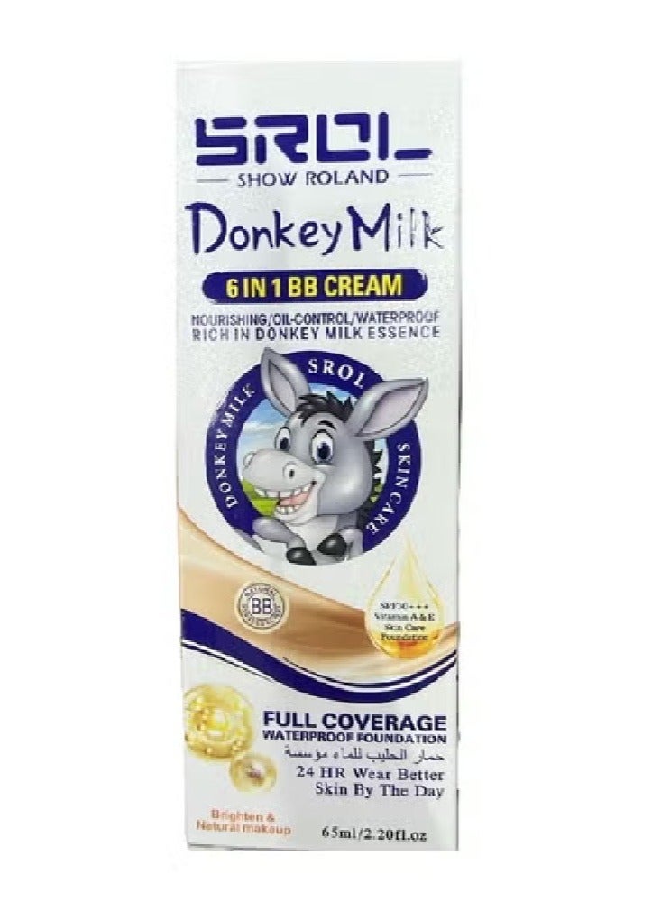 SROL Donkey Milk Foundation 6 in 1 SPF 30 65 ml - Image 2