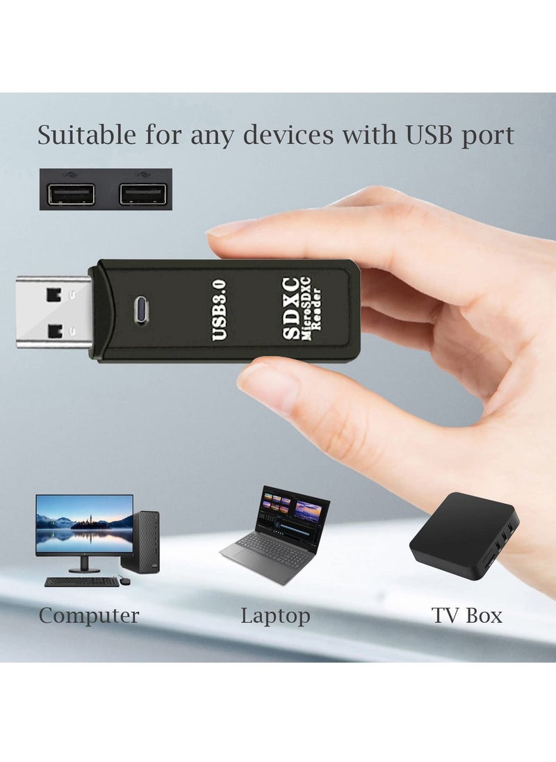 SYOSI - SYOSI USB 3.0 قارئ بطاقات SD، بطاقة Micro SD إلى محول USB قارئ بطاقات TF قارئ بطاقات ذاكرة الكاميرا لأجهزة الكمبيوتر المحمول - Image 1