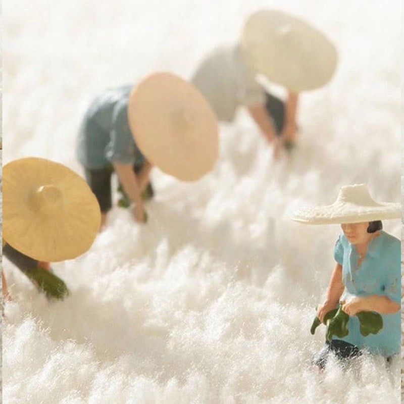 StromX Super Soft Microfiber Rangoli Door Mat for Home, Temple, Festival Rangoli Mat, Multicolor Pooja Mat, Diwali, Living Room, Kitchen, Traditional Modern Entrance Door Mat (24x24 Inch) Design15 - Image 5