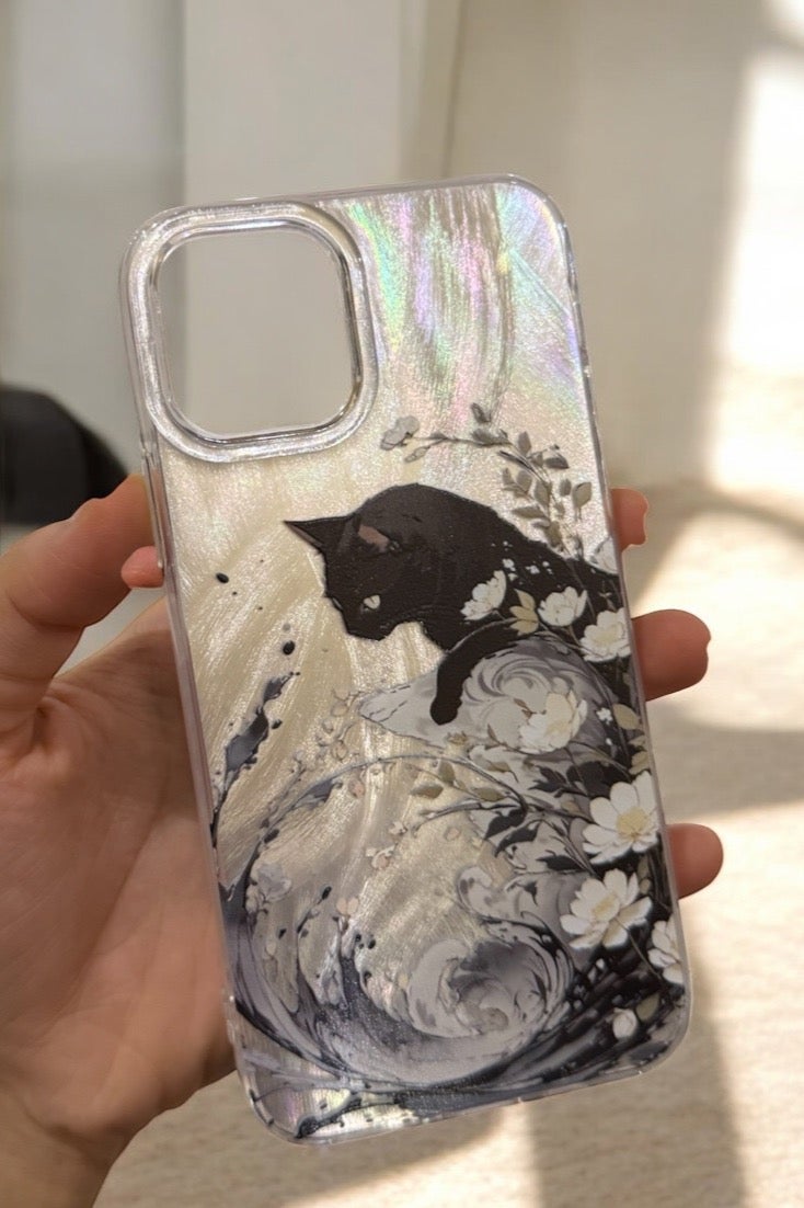 Elegant Cover Case For Iphone 11 Pro Max Anti Slip With Trendy Stickers Design - Image 2