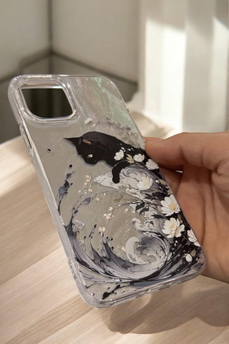 Elegant Cover Case For Iphone 11 Pro Max Anti Slip With Trendy Stickers Design - Image 4