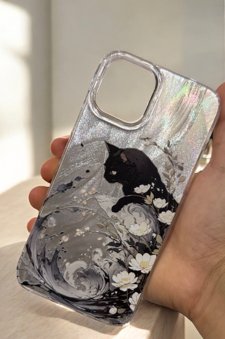 Elegant Cover Case For Iphone 11 Pro Max Anti Slip With Trendy Stickers Design - Image 3