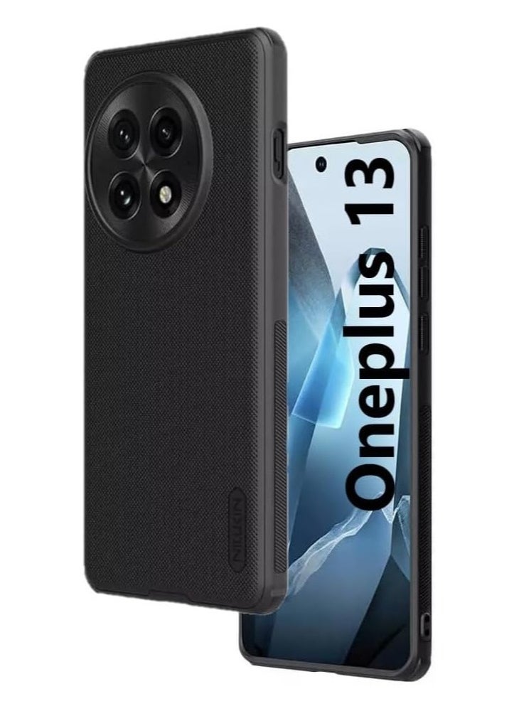 Nillkin OnePlus 13 Case Cover,Super Frosted Shield Pro Matte All-Round Protection Anti-scratch Slim Luxury PC Hard Protection Back Cover for OnePlus 13 5G 2024 (Black)  - Image 1