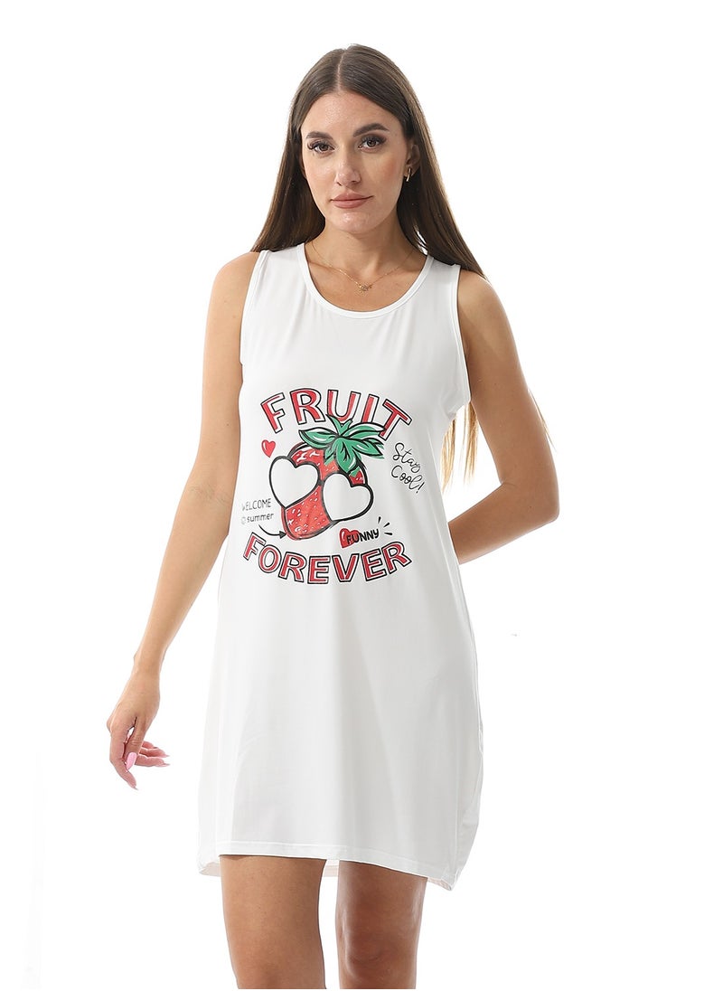 Caesar Home Wear Sleep Shirt Cash Mayo Dress Printed Photo  - Image 1