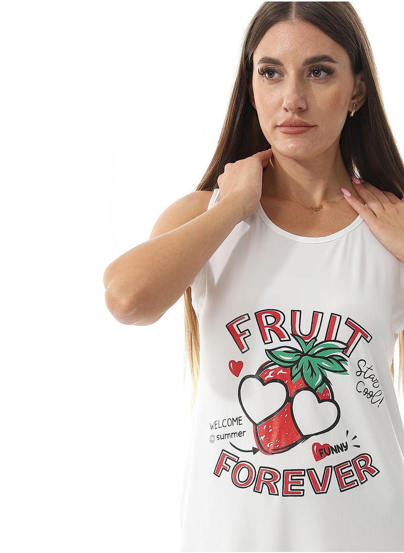 Caesar Home Wear Sleep Shirt Cash Mayo Dress Printed Photo  - Image 3