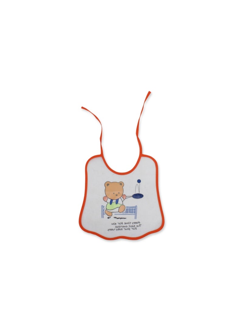 La Frutta PVC Baby Bib – Orange