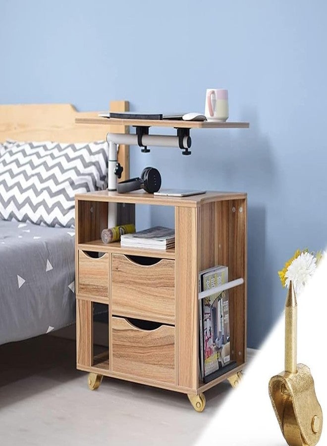Jowxsx 10 قطع زخارف دمى مصغرة بكرات ذهبية، مقاس 1/12، ملحقات DIY، ديكور دمى، أدوات تصوير - Image 4