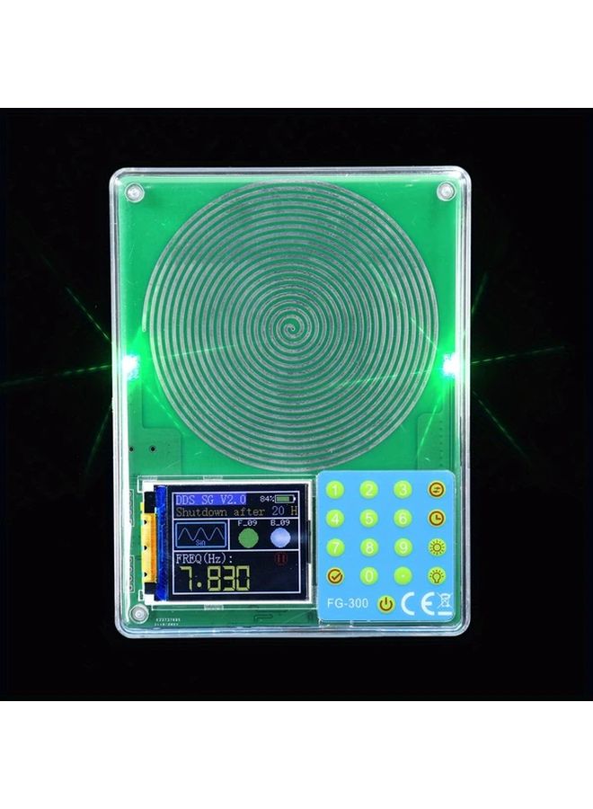 مولد إشارات FG 300 DDS - موجات جيبية ومربعة ومثلثة ومنشارية - تردد من 0.001 هرتز إلى 200 كيلوهرتز - يعمل بالطاقة عبر منفذ USB - Image 1