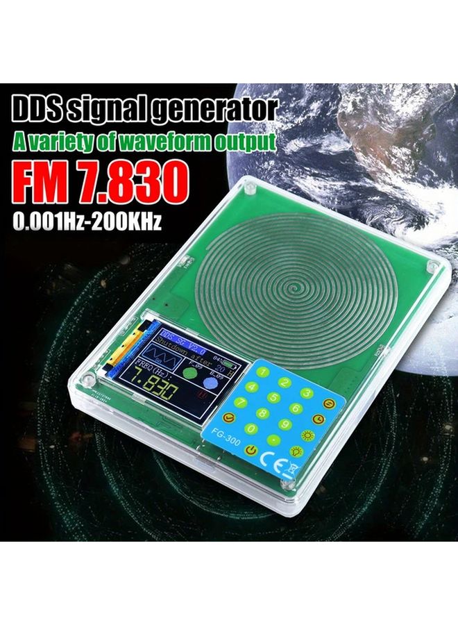 مولد إشارات FG 300 DDS - موجات جيبية ومربعة ومثلثة ومنشارية - تردد من 0.001 هرتز إلى 200 كيلوهرتز - يعمل بالطاقة عبر منفذ USB - Image 2