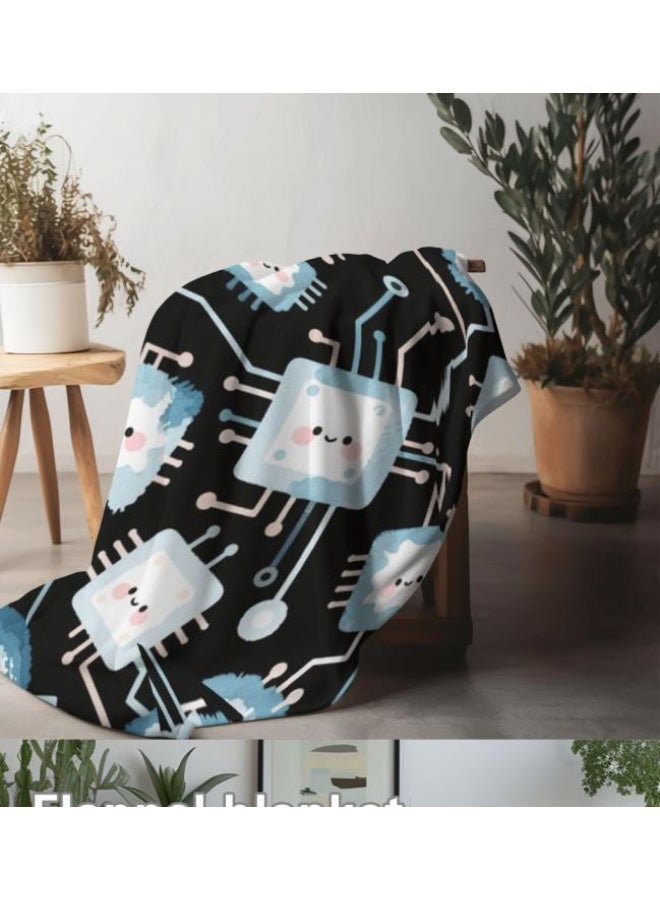 general Flannel thin blanket (warm and comfortable, suitable for sleep, gaming, dust removal and sandproof) 150cm*200cm - 715 - Image 3