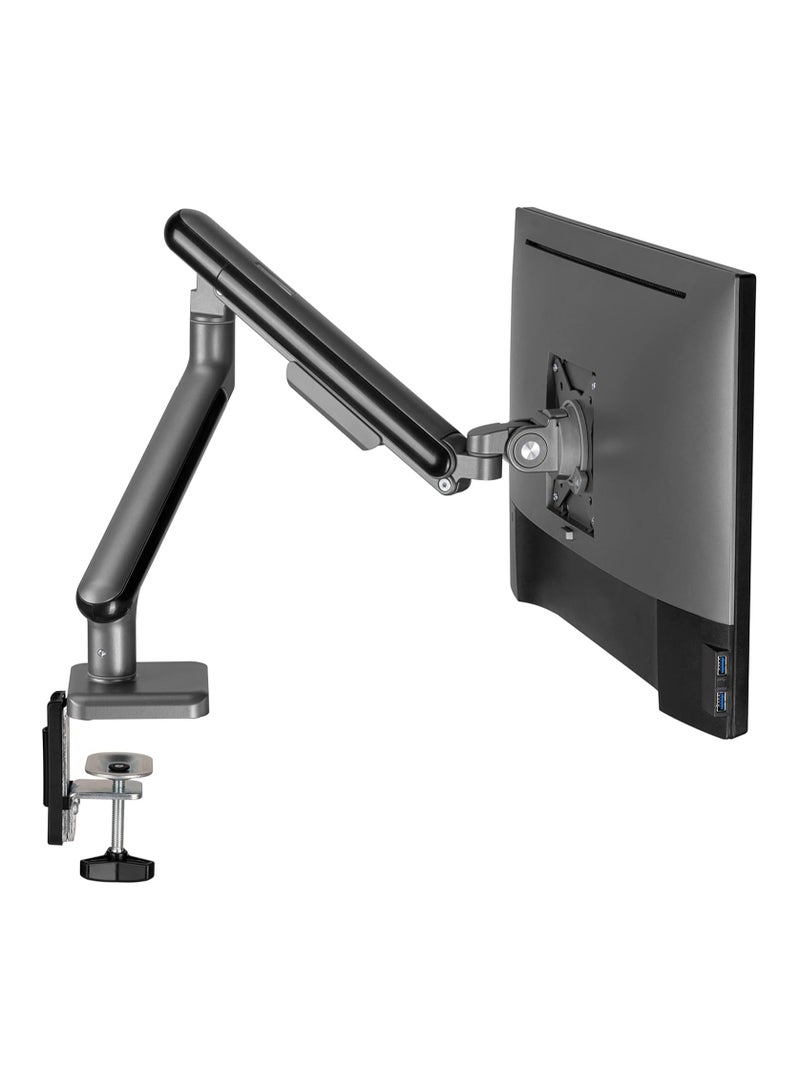 Newstar LDT68-C012 Single Monitor Gas Spring Desk Mount – Fits 13″–35″ LED/LCD Screens – Full Motion, Height Adjustable, 180°/360° Rotation – VESA 75×75/100×100 – Holds 2–9 kg - Image 3