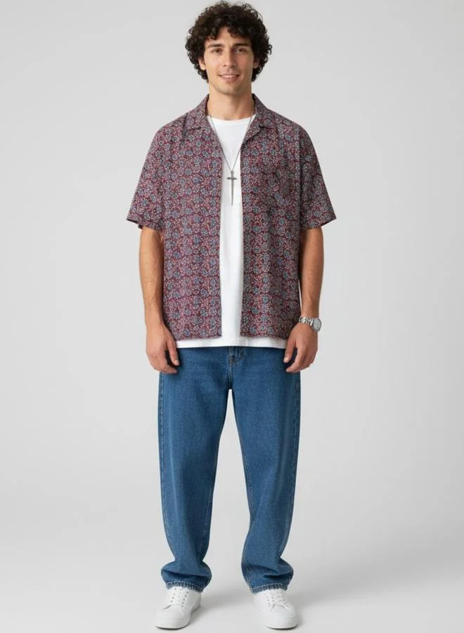 ترولوم Men Classic Graphic Print Casual Shirt